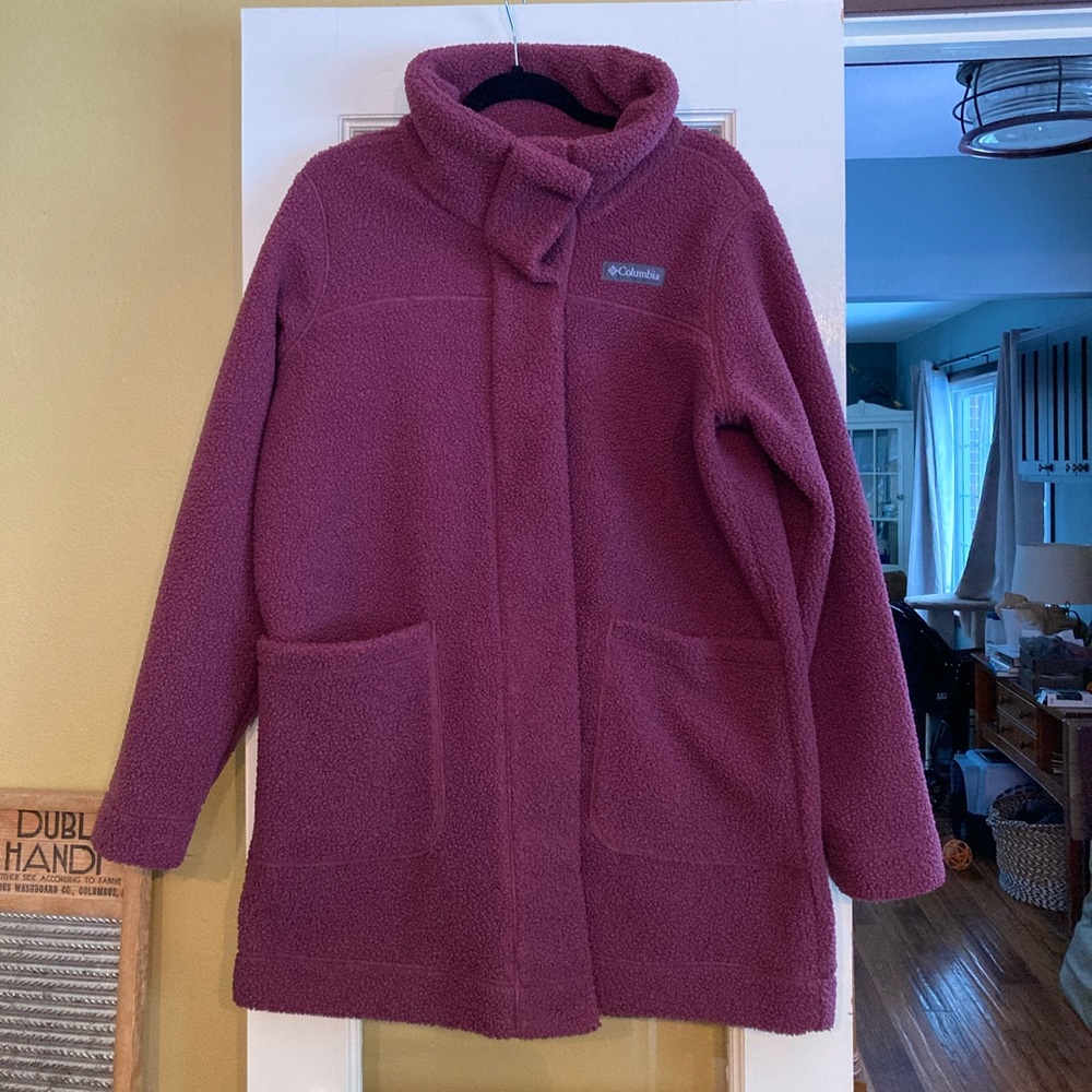 Columbia Women’s Panorama Long Jacket XL Berry Color
